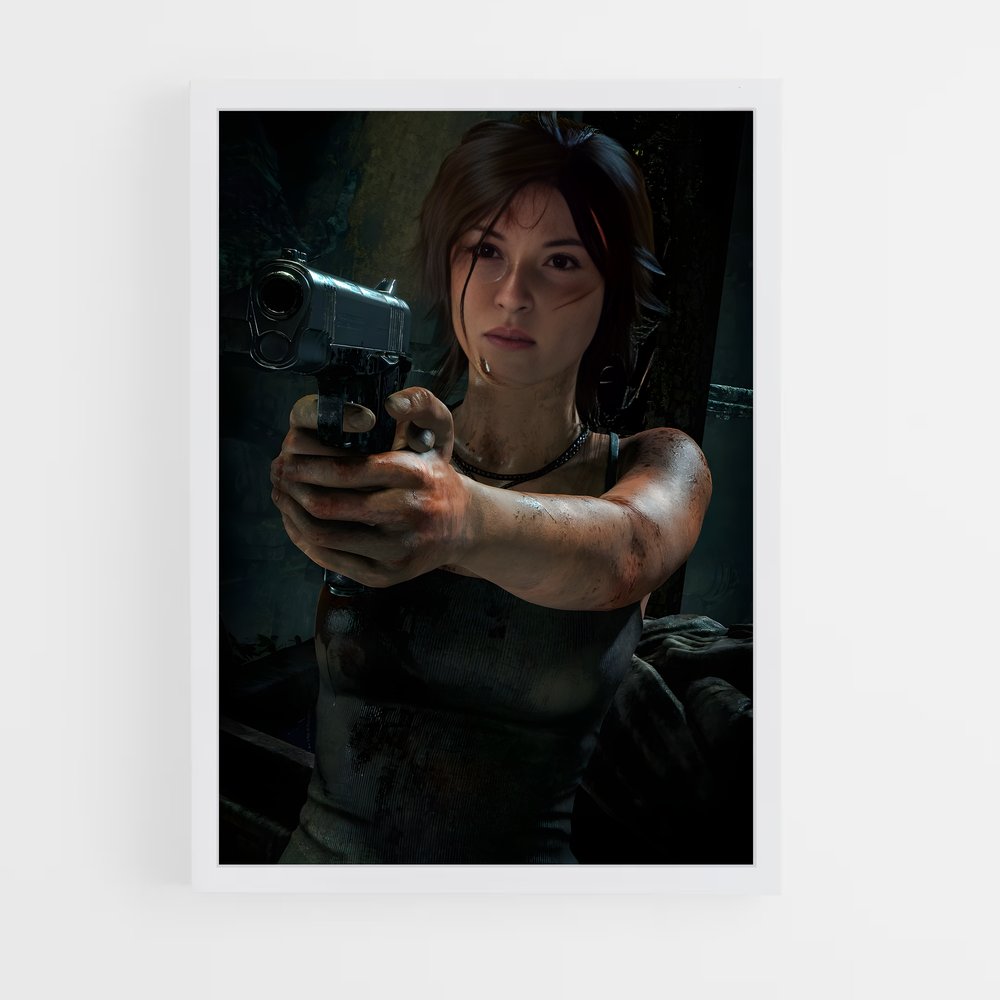 Poster La Chasse Nocturne – affiche Tomb raider (vue 3)
